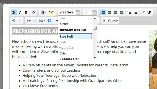 Webpage Editor