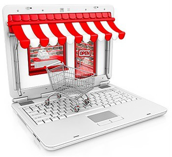 You can even sell stuff from your online store page